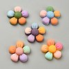 20Pcs 5 Colors Opaque Resin Cabochons OHAR-YW0001-02-2