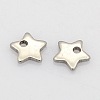 Tarnish Resistant Star 304 Stainless Steel Charms STAS-N025-14-1