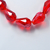 Electroplate Glass Beads Strands EGLA-R008-11x8mm-9-1