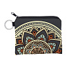 Mandala Flower Pattern Polyester Clutch Bags PAAG-PW0016-03C-1