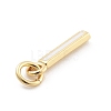 Rack Plating Brass Pendants KK-C065-05I-G-2