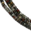 Natural African Bloodstone Beads Strands G-S388-A02-3x4mm-4