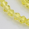 Bicone Glass Beads Strands LS-EGLA-P016-4mm-11-3