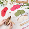 1Pc PU Leather Glasses Case AJEW-CN0006-94D-3