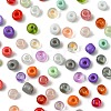 90G 5 Style Opaque & Transparent Inside Colours Glass Seed Beads SEED-FS0001-15B-2