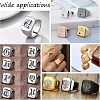 3Pcs 3 Size 304 Stainless Steel Rectangle Signet Finger Rings RJEW-UN0001-26P-6
