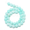 Natural White Jade Bead Strands X-G-R297-10mm-56-2