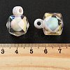 UV Plating Opaque Acrylic Pendants OACR-S142-03C-3