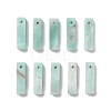 Natural Amazonite Pendants G-L593-01F-1