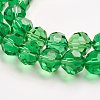 Imitation Austrian Crystal Bead Strands G-M181-10mm-15A-2