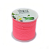 20M Polyester Braided Cord for Jewelry Making OCOR-G015-04A-07-1