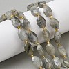 Natural Labradorite Beads Strands G-A295-A01-01-1