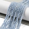 Natural Angelite Beads Strands G-G161-A05-05-2