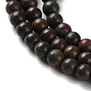 Natural Polychrome Jasper/Picasso Stone/Picasso Jasper Beads Strands G-C160-01-4mm-4