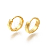 Ion Plating(IP) 304 Stainless Steel Hoop Earrings EJEW-H018-05G-02-1