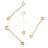 Ion Plating(IP) 316 Surgical Stainless Steel Eye Pins STAS-M316-01A-G-1