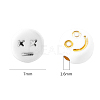 Opaque White Acrylic Beads MACR-YW0001-21B-2