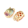 Gradient Color Brass Glass Pendants GL-CBABDD8-06G-2