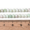 Ombre Effect Dyed Glass Beads Strands GLAA-C023-02-C22-4