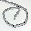 Electroplate Non-magnetic Synthetic Hematite Beads Strands G-J170A-4x4mm-M-3