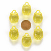 Autumn Theme Transparent Acrylic Pendants TACR-T024-04B-916-4