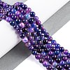 Natural Malaysia Jade Beads Strands G-A146-8mm-C10-1
