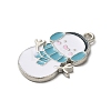 Winter Theme Alloy Enamel Pendants ENAM-M002-05N-P-2
