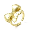 Brass Cuff Rings for Women RJEW-D026-02G-1