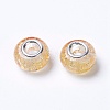 Two Tone Resin European Beads RPDL-K002-C07-1