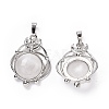 Natural Quartz Crystal Pendants G-P496-05P-21-3