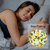 MDF Printed Wall Clock HJEW-WH0058-010-4