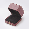 Light Cover Paper Jewelry Ring Box OBOX-G012-01A-4