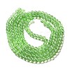 Drawbench Transparent Glass Beads Strands GLAD-Q012-6mm-05-4