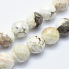 Natural Magnesite Beads Strands X-G-K226-8mm-01-3