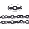 304 Stainless Steel Textured Cable Chains CHS-H007-42B-2