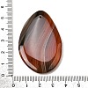 Natural Red Agate Big Pendants G-F820-05A-04-3
