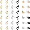 304 Stainless Steel Stud Earring Findings STAS-UN0015-34-1