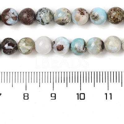 Natural Larimar Beads Strands G-P524-A02-02-1