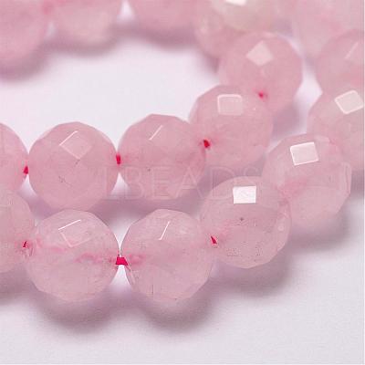 Natural Rose Quartz Beads Strands G-D840-21-8mm-1
