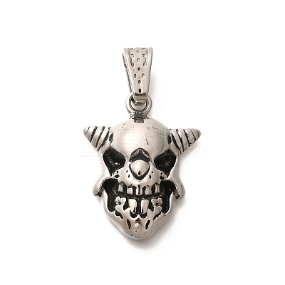 304 Stainless Steel Pendants STAS-Z110-48G-AS-1