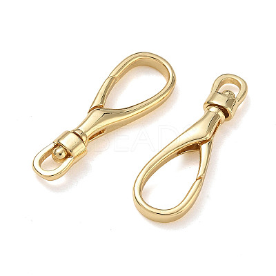 Brass Swivel Clasps KK-CBA50B0-30G-1