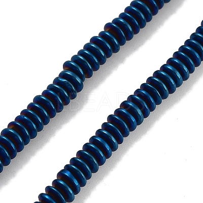 Electroplated Synthetic Non-magnetic Hematite Beads Strands G-P545-A01-01D-1