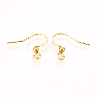 316 Surgical Stainless Steel Earring Hooks STAS-P220-13G-1