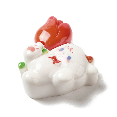 Opaque Resin Decoden Cabochons CRES-L042-A04-1