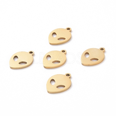 201 Stainless Steel Laser Cut Pendants STAS-S105-T903-2-1