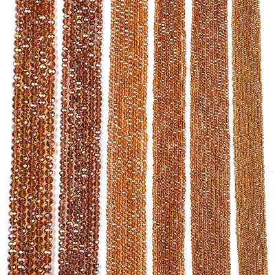Electroplate Glass Beads Strands EGLA-A044-T3mm-B04-1