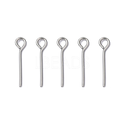 Tarnish Resistant 304 Stainless Steel Eye Pin STAS-R045-15mm-1