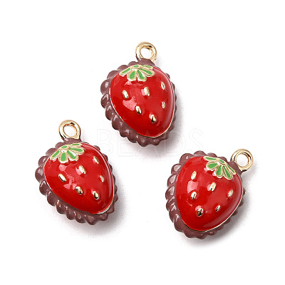 Alloy Enamel Pendants PALLOY-T094-04A-01-1