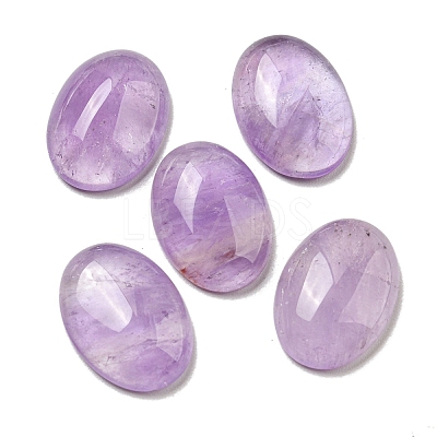 Natural Amethyst Cabochons G-C115-01A-25-1