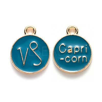 Alloy Enamel Pendants LS-X-ENAM-S124-01B-05E-1